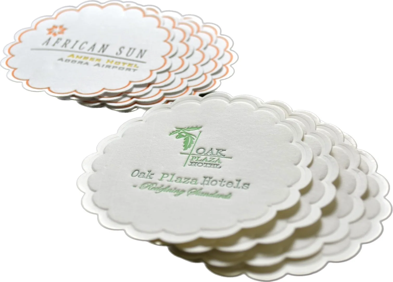 OEM ODM Tissue Paper Drink Customized logo Printing Absorbent paper coasters machine