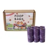 6 rollos sabor fresa morada-fresa