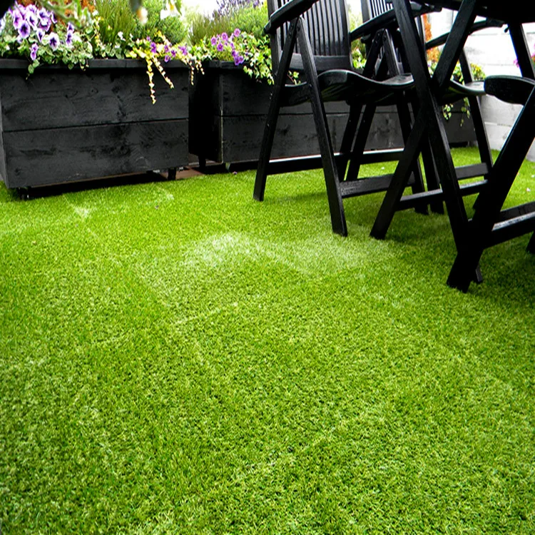 Latest Tile Artificial Grass Removable PP Styles Synthetic Grass for Garden Cesped Artificial