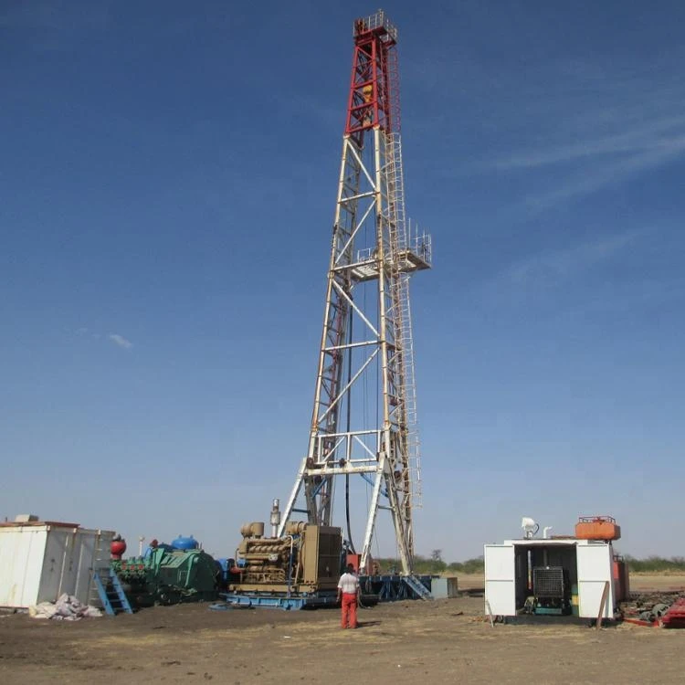 Oil and gas truck-mounted drilling 540hp workover rig