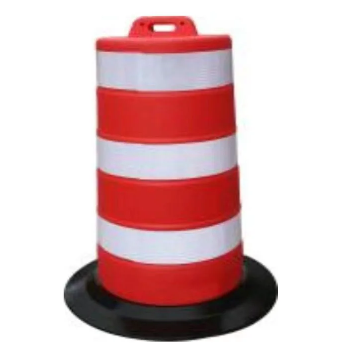 High Quality Road Safety Reflective Rubber Base Traffic Drum Buy Red