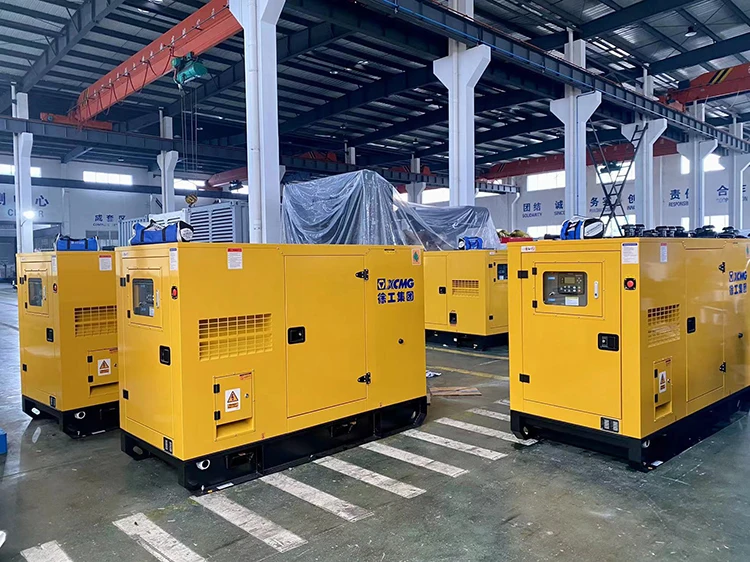 XCMG Official Electric Power Generator 80KW 100KVA Silent Open Diesel Generator Set for Sale