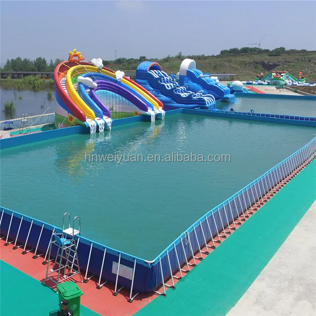 Diameter 10 M Inflatable Swimming Pool Perfect for Kids Adults