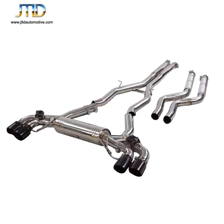 China factory price performance full Exhaust System exhaust downpipe and valvetronic Catback with re