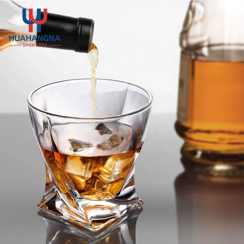 Huahangna Unique Design Premium Bourbon Non-Lead Crystal Whiskey