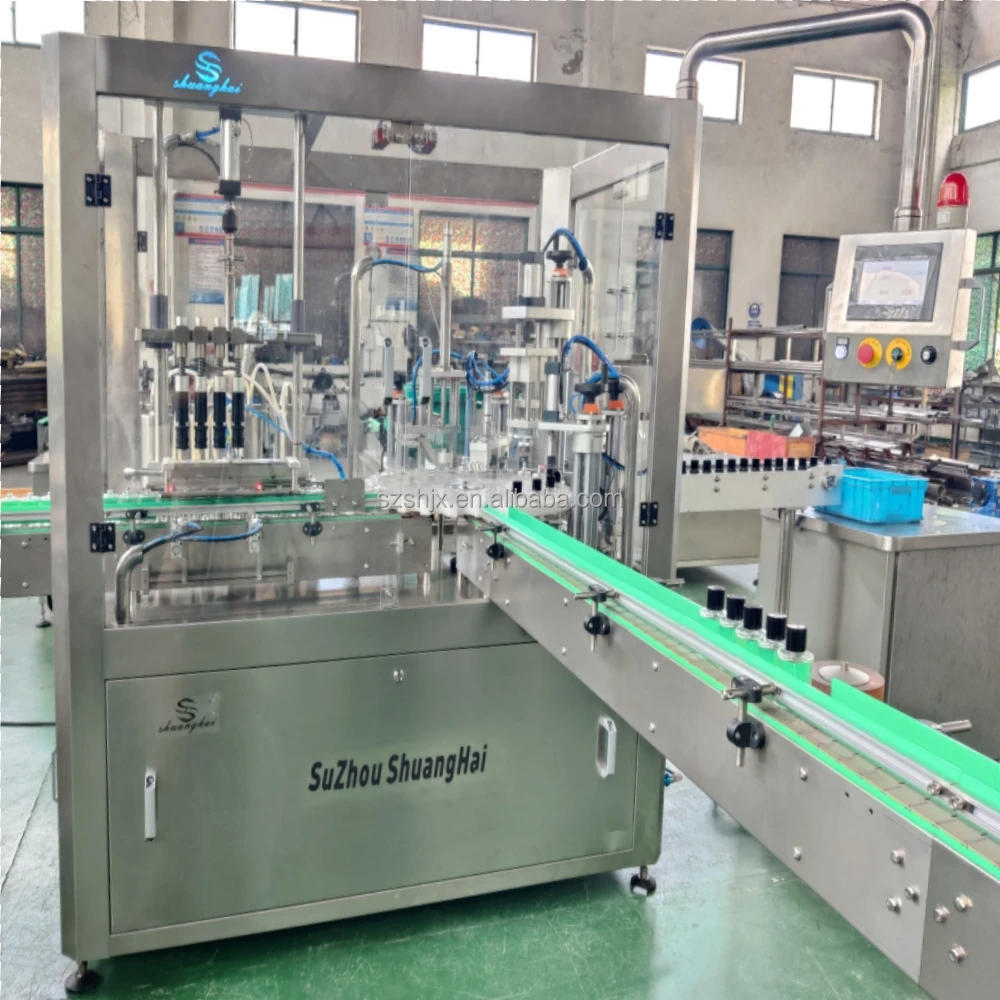 Customization Spray Bottle 5-150 ml Automatic Perfume Spray Bottle Filler  Bottling Plant Perfume Filling Machine details