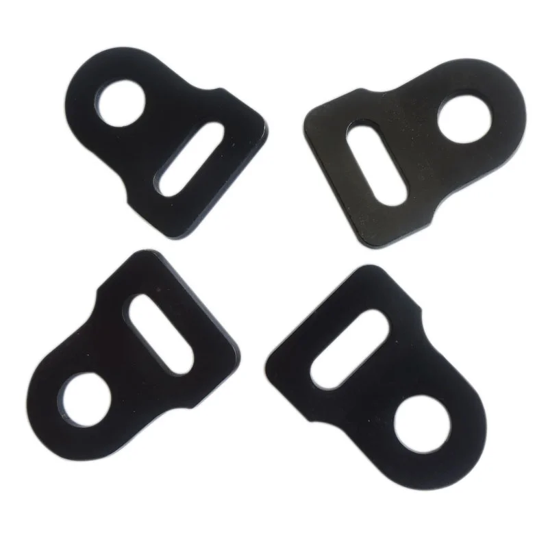 Black Spray-paint Sheet Metal Bending Fabrication for Bed Frame Parts Car Safety Belt End Car Seat Belt Accessories