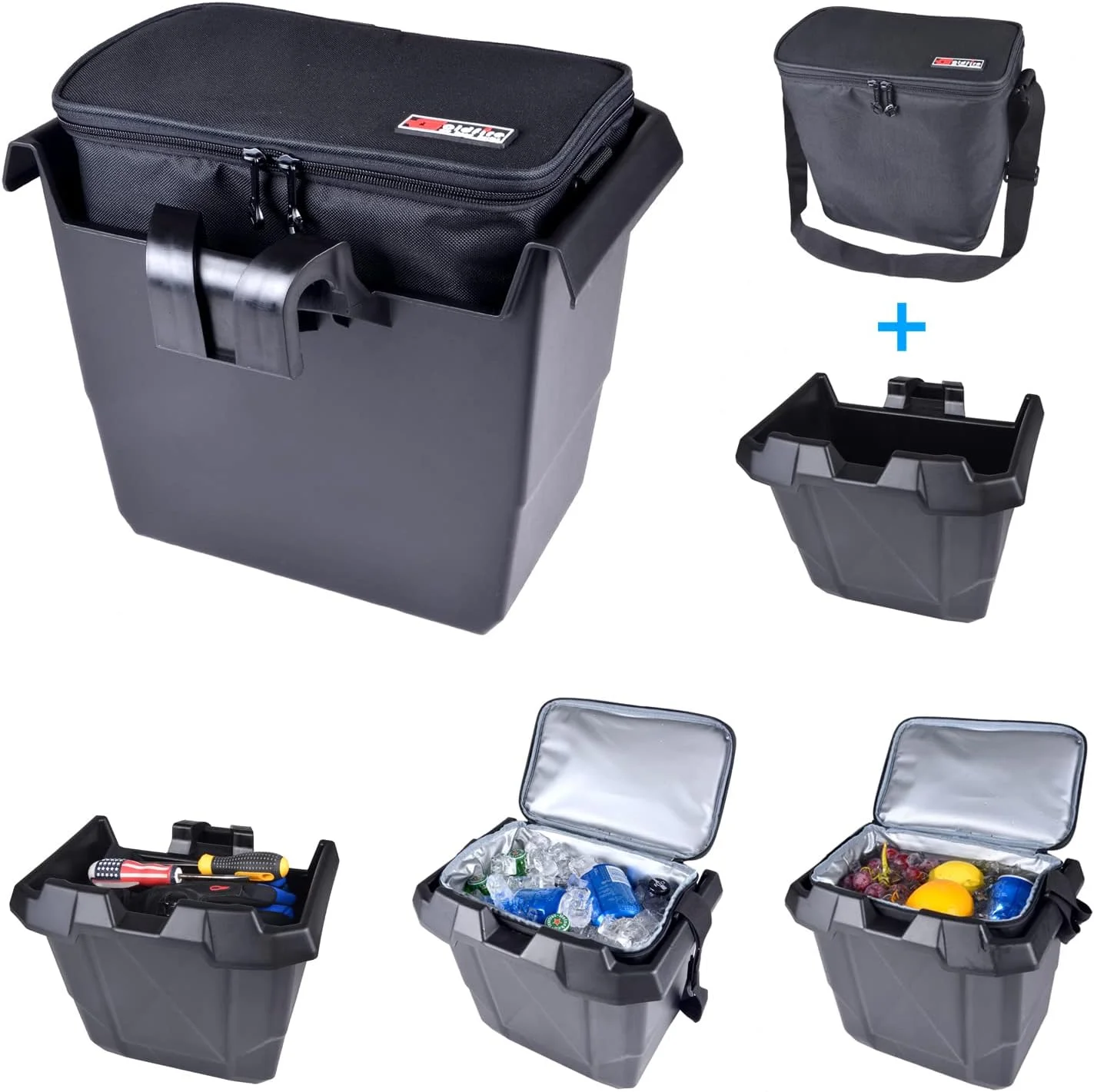 8L Center Underseat Storage Bin / Cooler Box – For Can Am Defender Max HD5 HD6 HD8 HD10 (2016-2025)