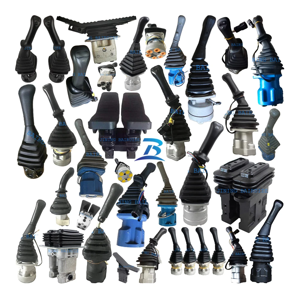 Joystick Escavatore Doosan DX150-370 - Set 2 Pezzi L+R Con Coperture Antipolvere - Foto 2