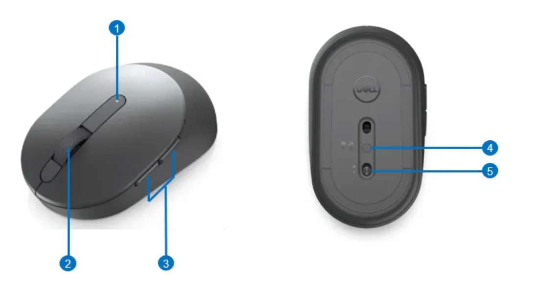 dual connectivity mouse ms5120w