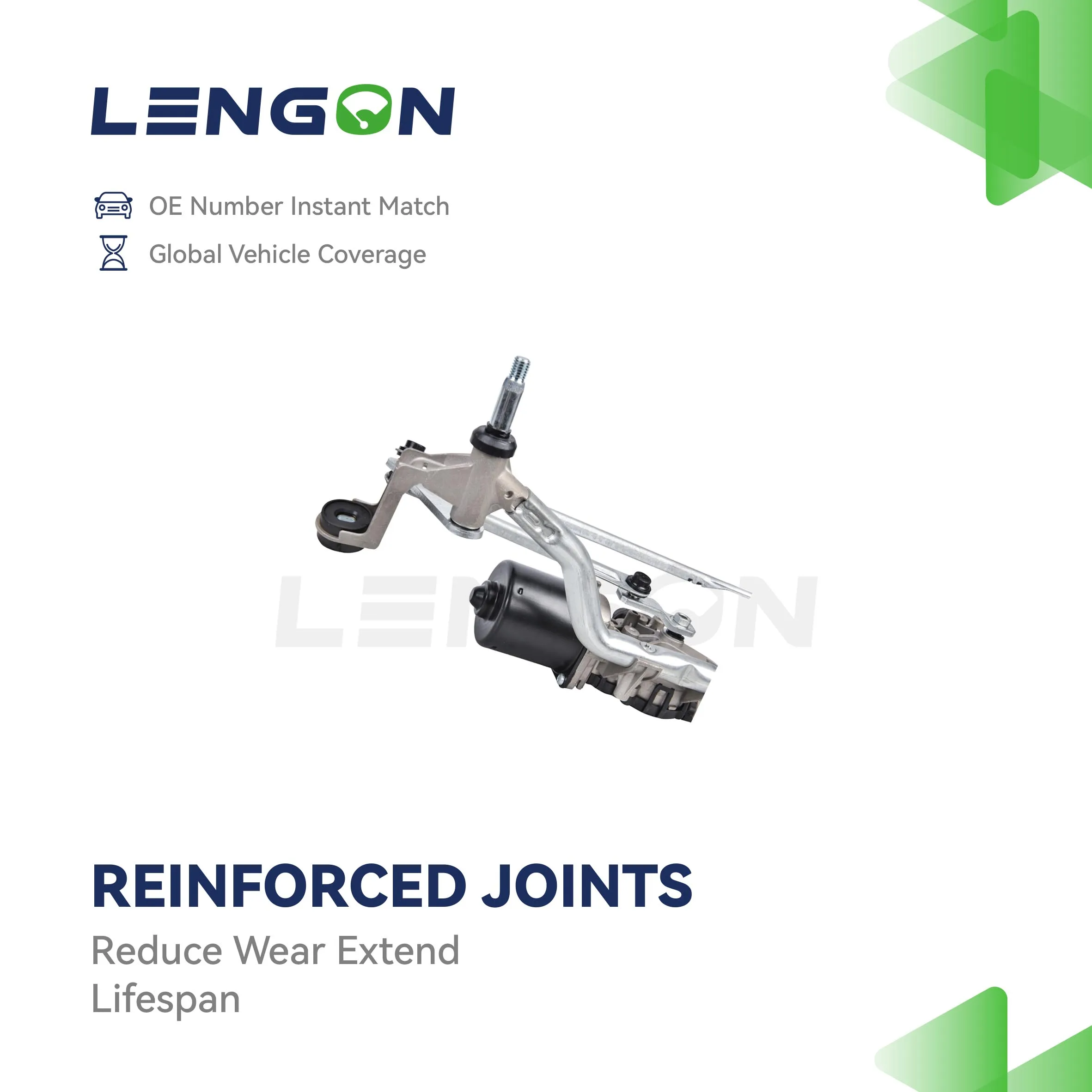 Lengun Manufacturer CE RoHS Windshield Wiper Assembly Wiper Motor & Linkage for Renault Clio IV 288A53268R 288008961R 288004542R