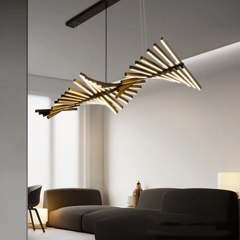 Masivel Piano Fish Bone Pendant Lamp - Modern & Creative