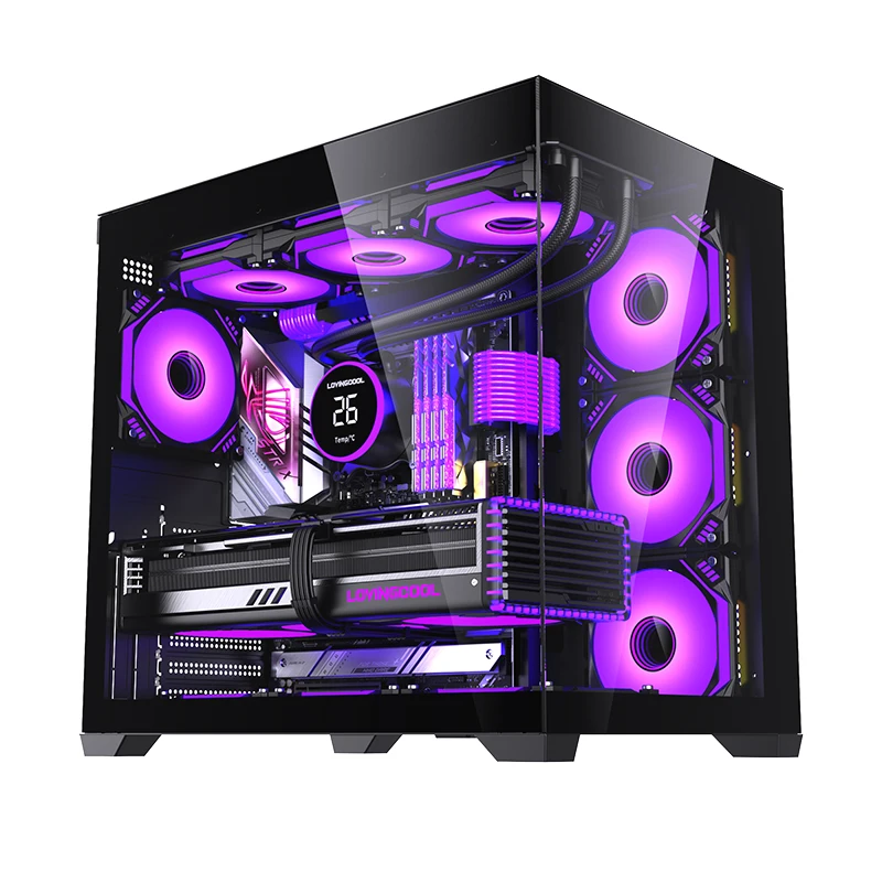 Lovingcool Full Tower PC Case - Gaming & Desktop Solutions