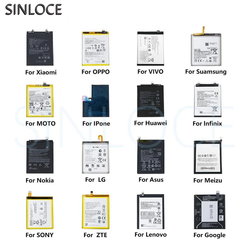 BL-49CT Mobile Phone Batteries for Tecno WX3 Pro WX3P B12 4900mAh