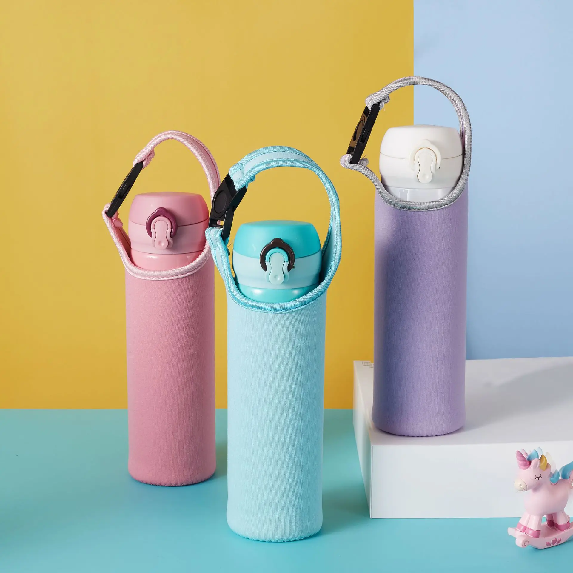 Cheap Promotion Gift Custom Logo 500ml Neoprene Water Bottle Cooler