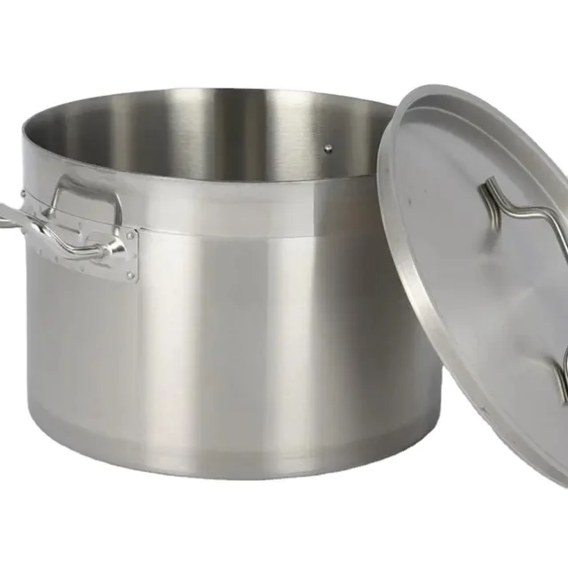 The factory directly supplies high-quality stainless steel soup bucket soup por for induction cookers or gas /Customizable
