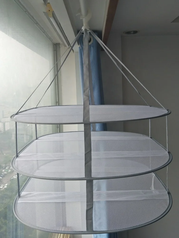 3 слоя квадратной формы сушилка для свитеров прочные и качественные корзины белья