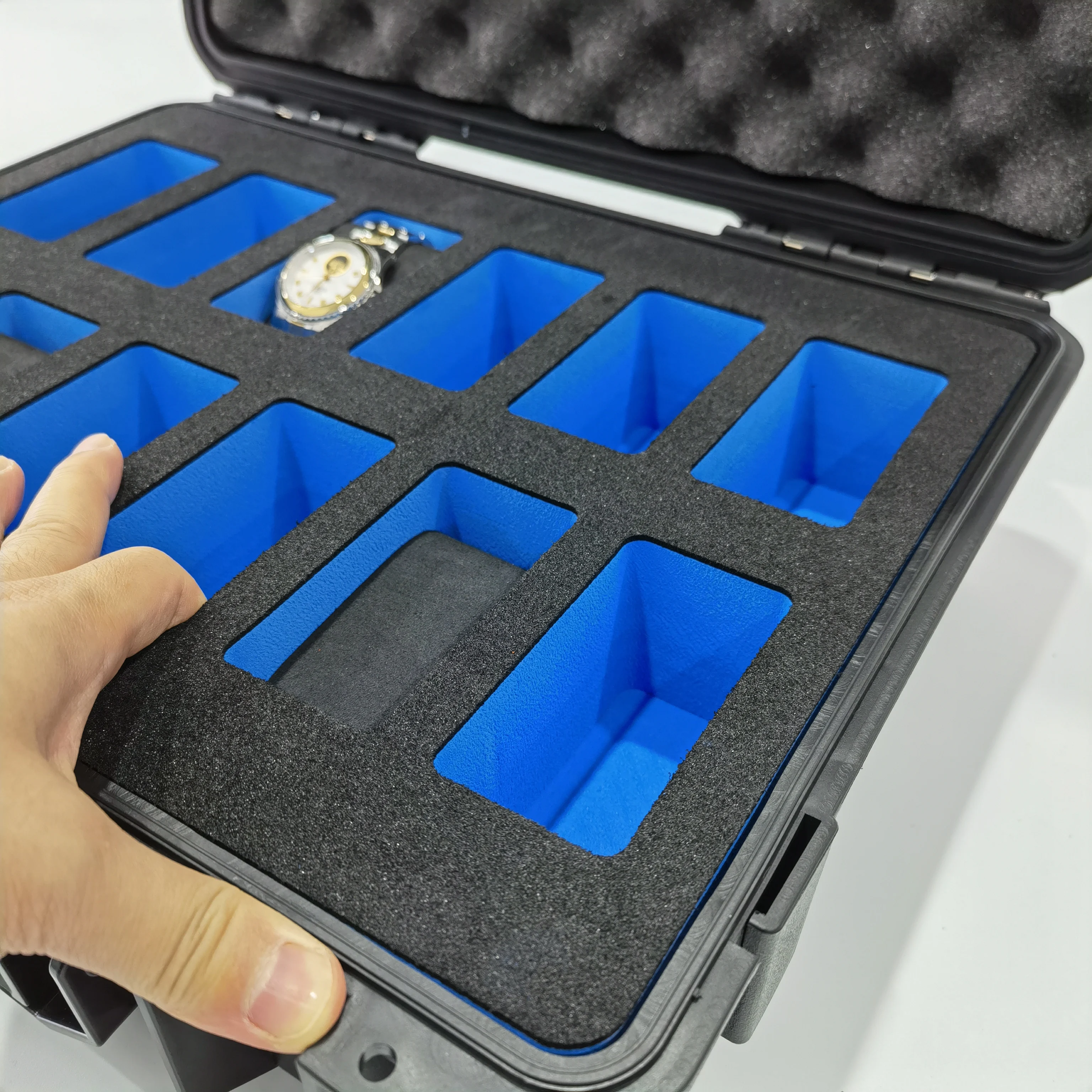 Valigia porta orologi Boîtier rigide en plastique Pelican Étui de