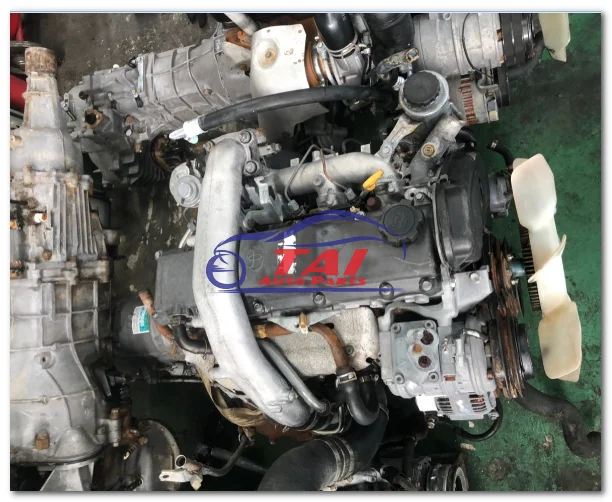 Japanese Engine Used 1kzt 4 Cylinder Engine With Gearbox For Toyota ...