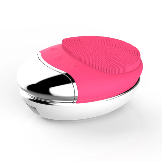 Hot Selling Mini Electric Face Cleaning Brush Custom Face Beauty Device Waterproof Ultrasonic Cleansing Brush