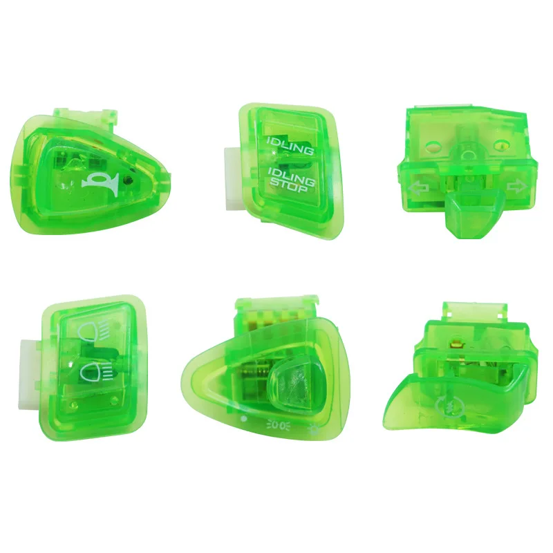 Motorcycle Switches Button Headlight Fog Light Horn Turn Signal Blinker High Low Beam Electric Start Kill Buttons