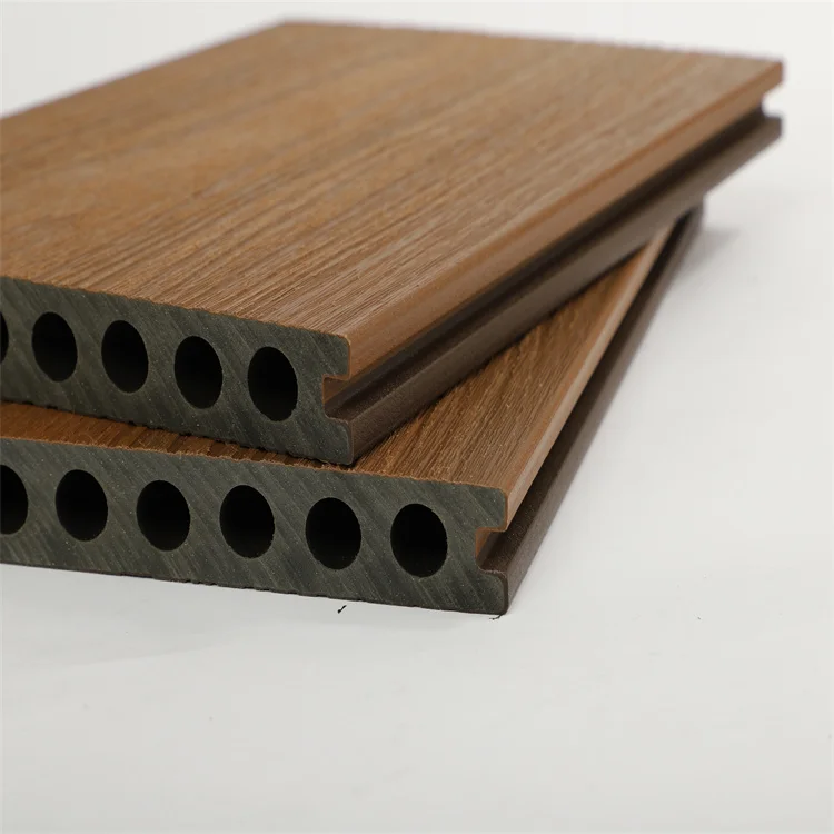 Outdoor Waterproof Sustainable Recycled Wpc Decking Material Wooden
