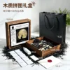 KJTM26039 coffret cadeau en bois sans cadre