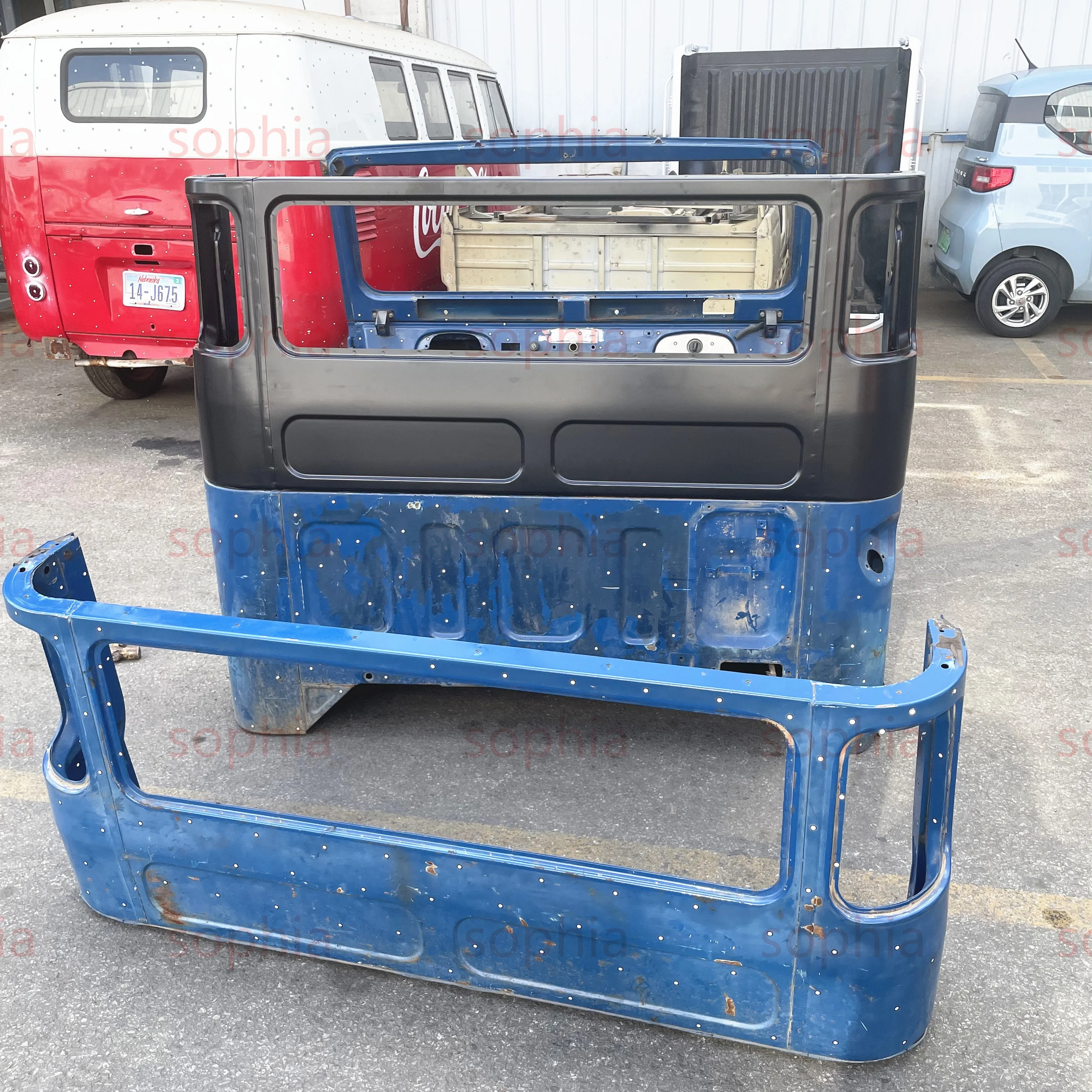 Toyota Land Cruiser FJ45/BJ45 Back Panel - Durable Rear Upper