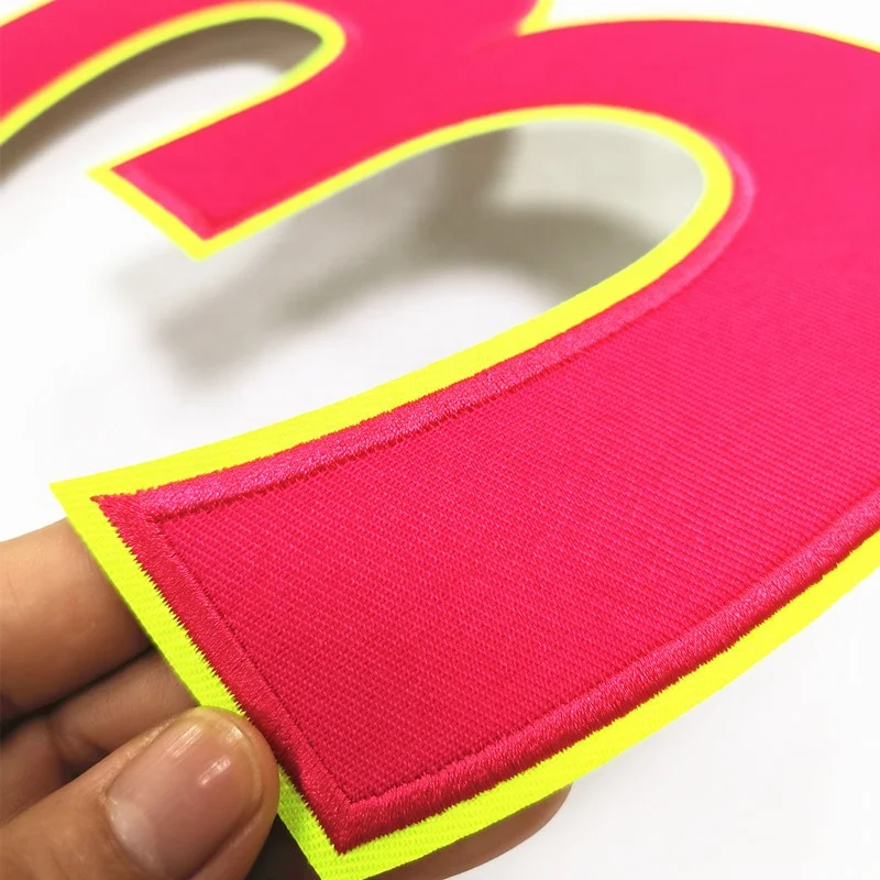 Нашивка с вышивкой по номерам футбольного Джерси, Вышивка по номерам из ТВИЛА