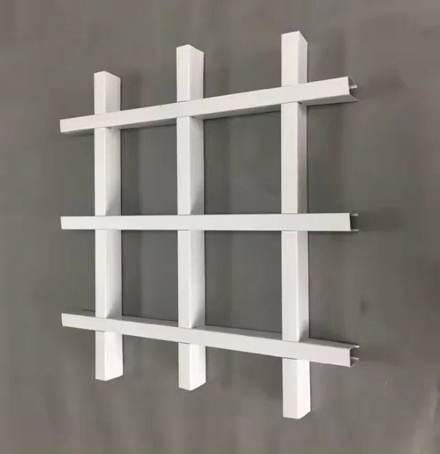 Aluminium Open Cell Grid Ceiling Designs
