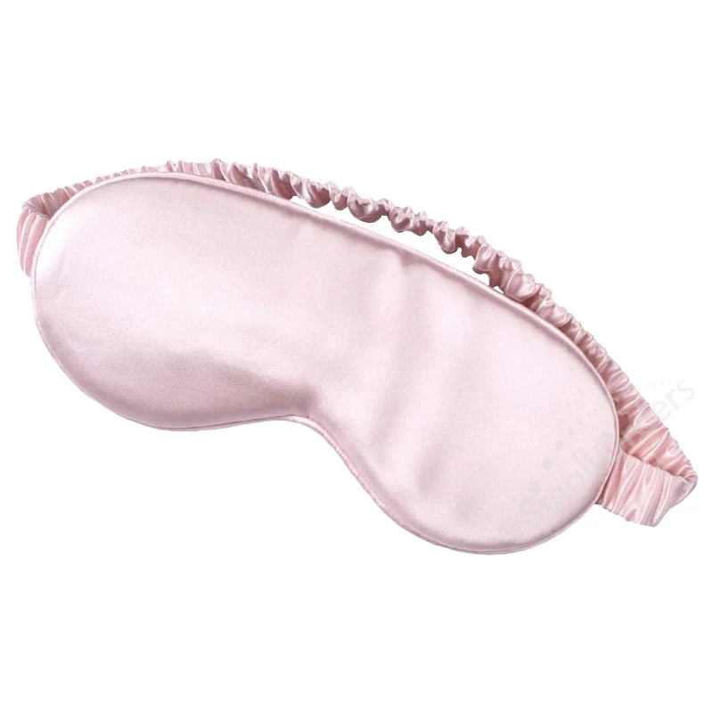 Travel Gift Silk Eye Mask with Logo Print