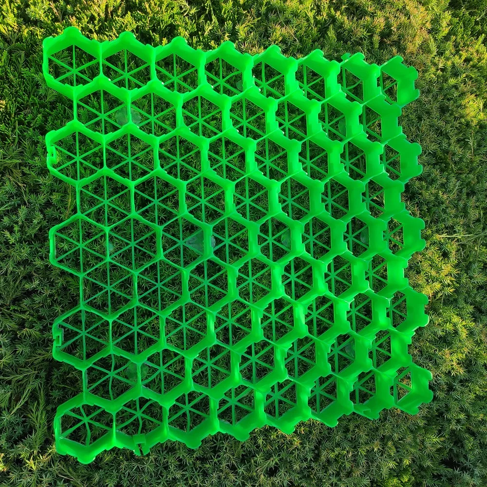 HDPE Permeable Plastic Park Grass Paving Gravel Grid Mat for Driveway Roll