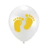 White-foot print