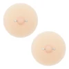 Pasties Rosa con Strass AB per Piercing