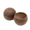 Diffuseur rond en noyer noir