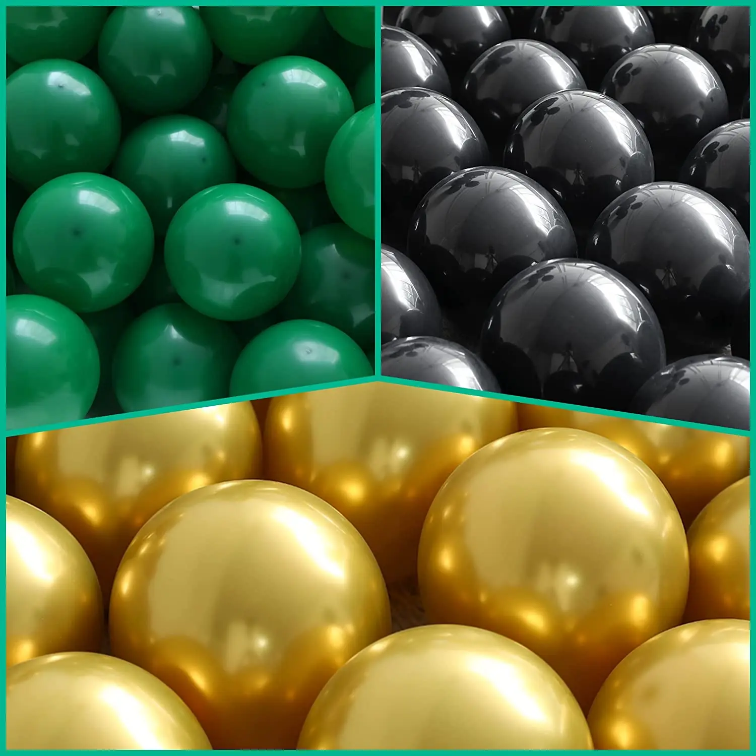 Latex ballonnen groen (28cm) - 25 stuks