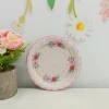 pink 7inch plate*8pcs