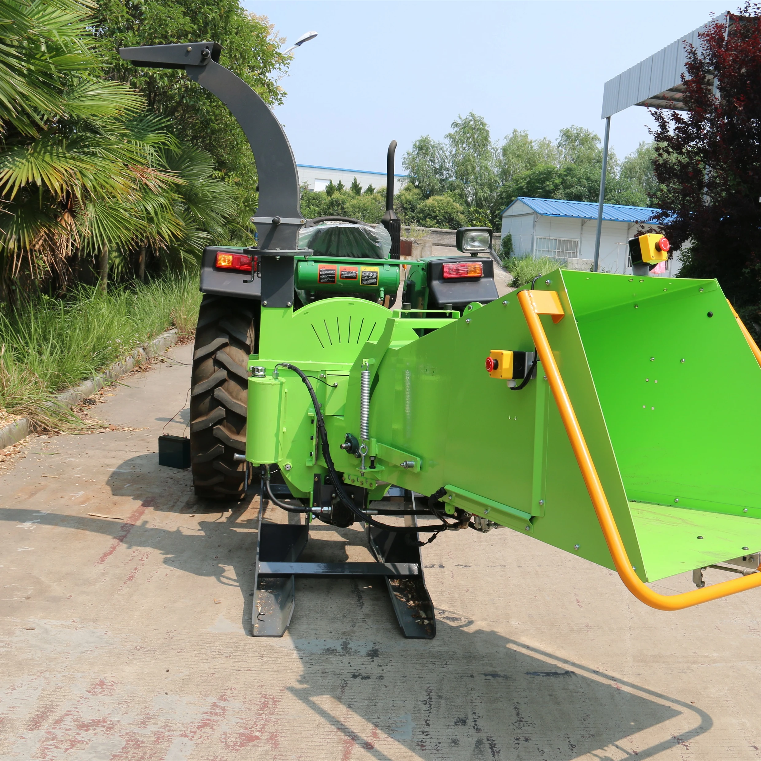 Промышленный древесная стружка Шредер/3 точечный дробилка для древесных отходов