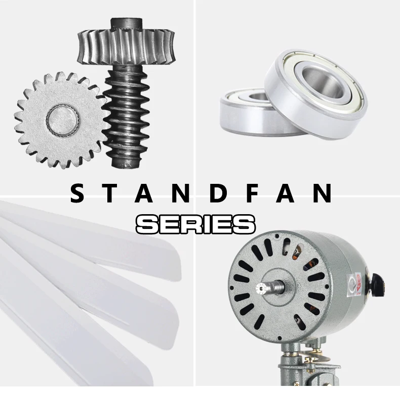 Cooling Industrial Stand Fan, 650mm, ORL, Wall - detail 12