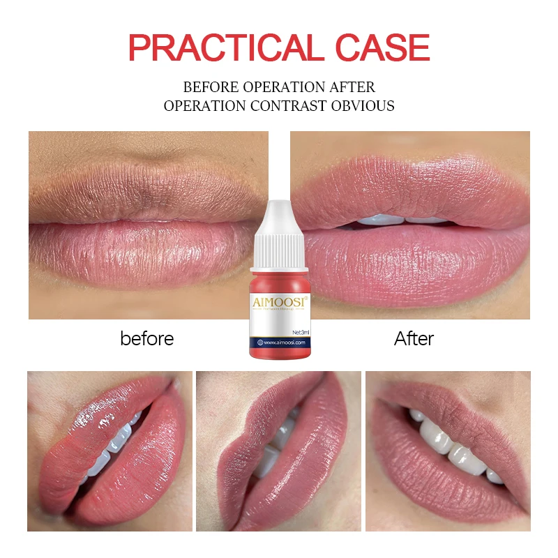 Aimoosi Original Perma Blend 3ml Microblading Lip Permanent Makeup Pigment