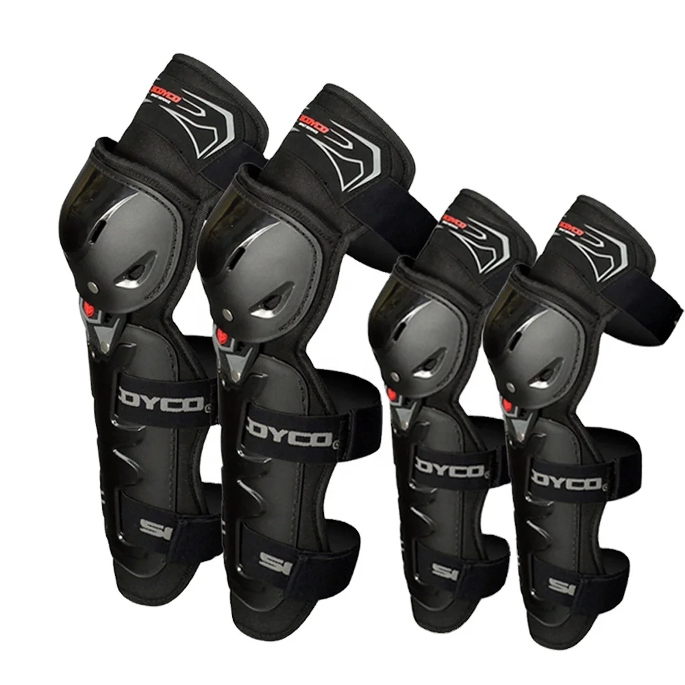 4PCS Motorcycle Protective Equipment Elbow and Knee Pads for
