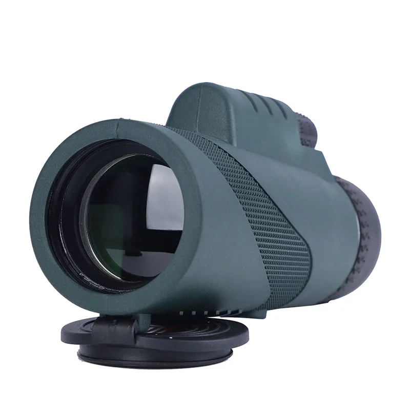 80x100 Monocular HD Zoom Monocular with Smartphone Hold Tripod Night Vision Pocket Telescope
