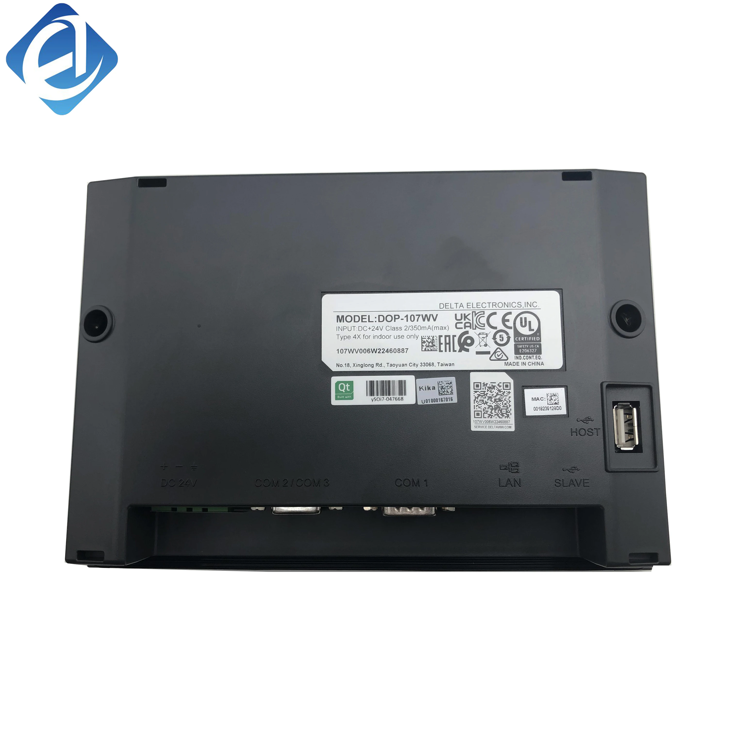 New Original DOP-107WV Dop107wv HMI Screen Display Control Touch Screen  Stock in Warehouse