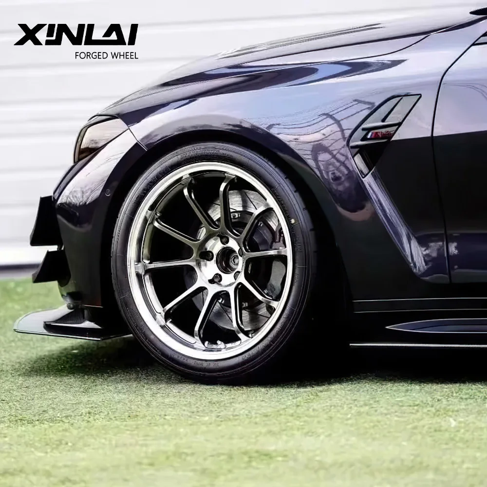 XL 1-piece Monoblock Deep Concave Forged Wheel 5x120 5x112 5x114.3 Wheels 17 18 19 20 21 22 23 Inch Racing Car Rim Wheel - Image 1