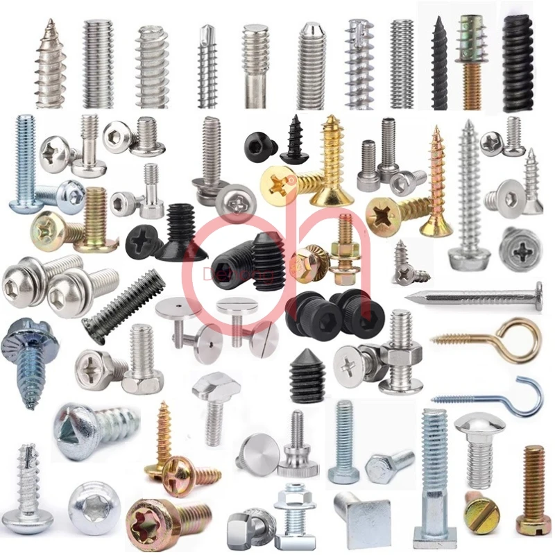 Cadmium Plated Surface Treatment Steel Open Wood Self Tapping Screw Eye j  Hook Screw