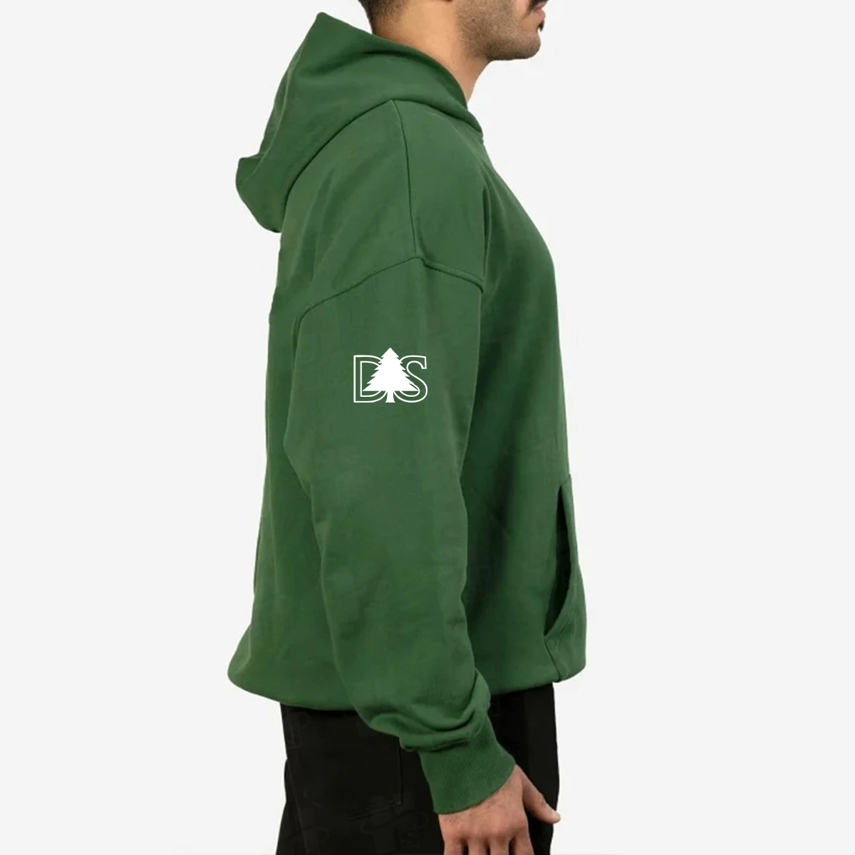 JL1124A High Quality Oversized Hoodie Men Fleece Hoodie Printing Embroidery Hoodies No Drawstring