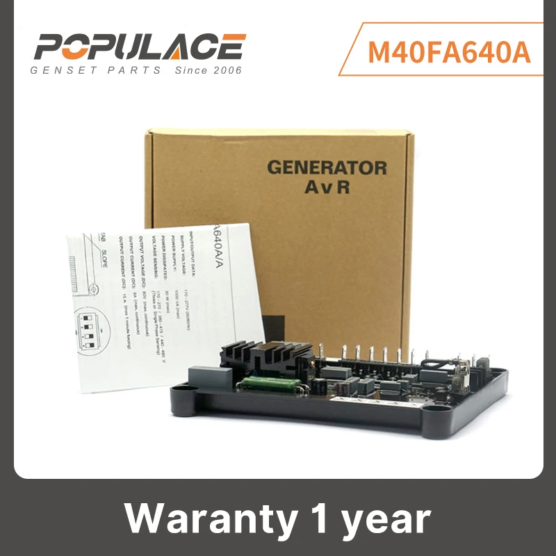 Automatic Voltage Regulator Card Board Avr M40fa640a Avr M40fa640a  Generator Avr M40fa640 M40fa640a Voltage Regulator