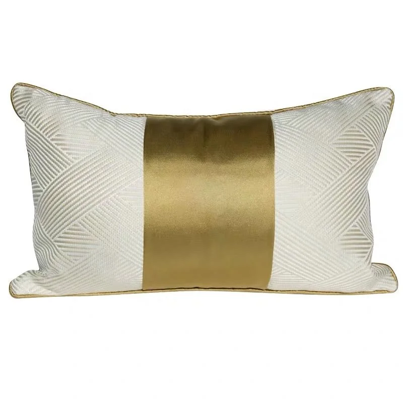 silver lumbar pillows