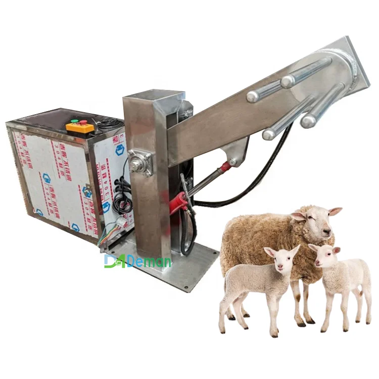 Sheep Mutton Peeling Machine for Slaughter Line Sheep Goat Skin Removal Removing Machine Lamb Goat Peeler Skinning Machine