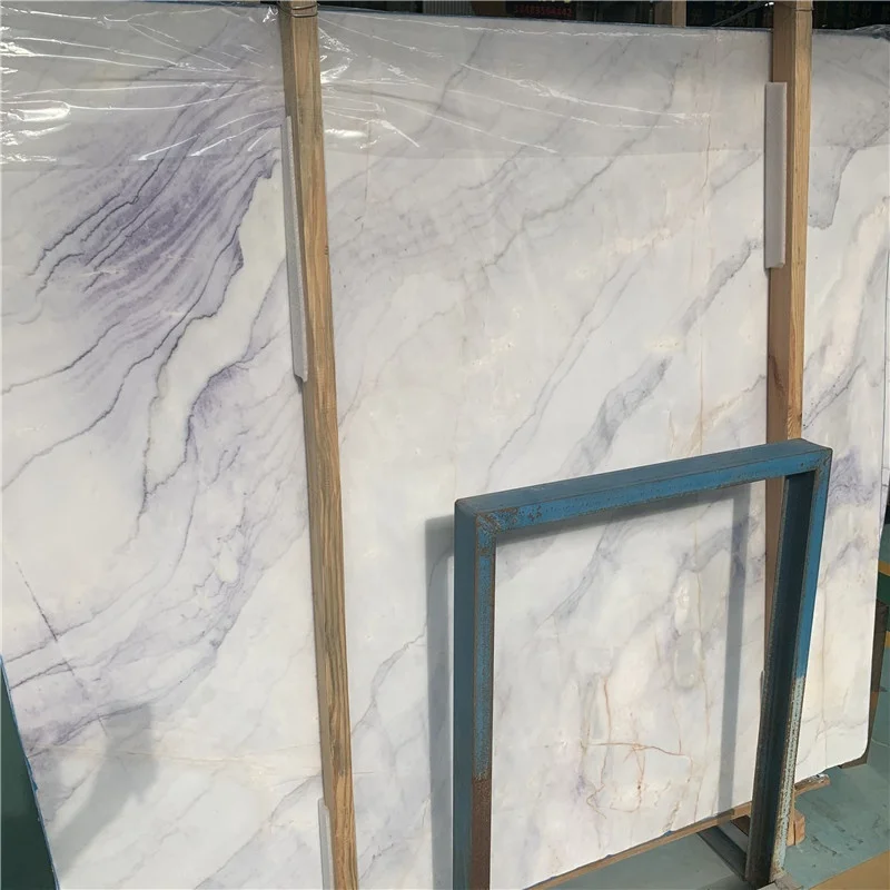 product beautiful white marble with purple veins slsb for background high quality white marble floor tiles design-4